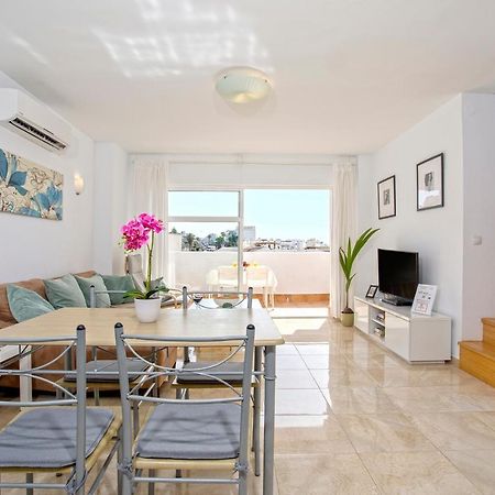 Atico Frente Al Mar - Vistas, Piscina, Terrazas, Parking! Appartement Benalmádena Buitenkant foto