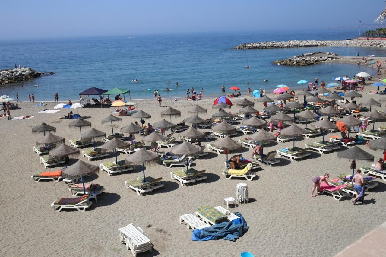 Atico Frente Al Mar - Vistas, Piscina, Terrazas, Parking! Appartement Benalmádena Buitenkant foto
