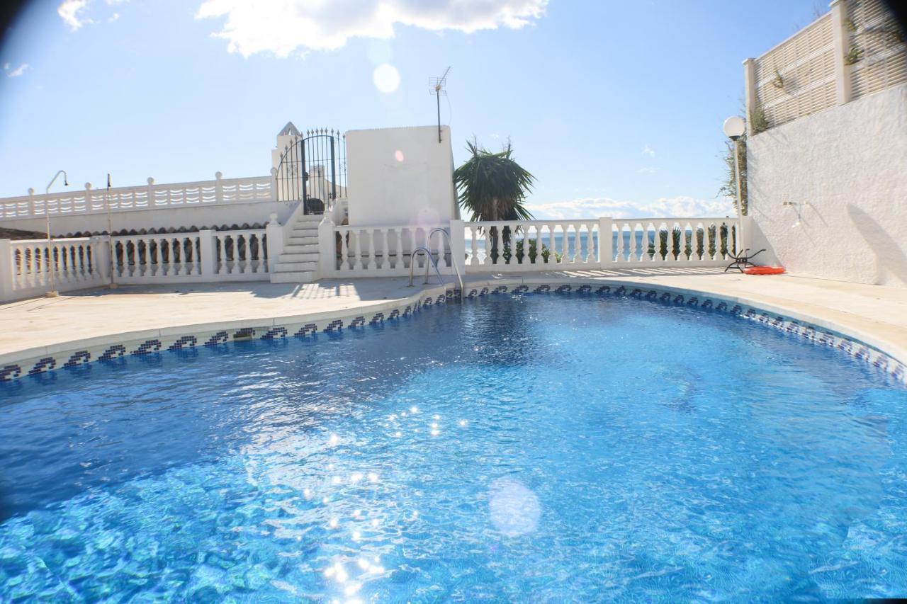 Atico Frente Al Mar - Vistas, Piscina, Terrazas, Parking! Appartement Benalmádena Buitenkant foto